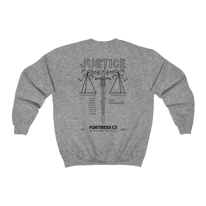 Justice - Unisex Heavy Blend™ Crewneck Sweatshirt