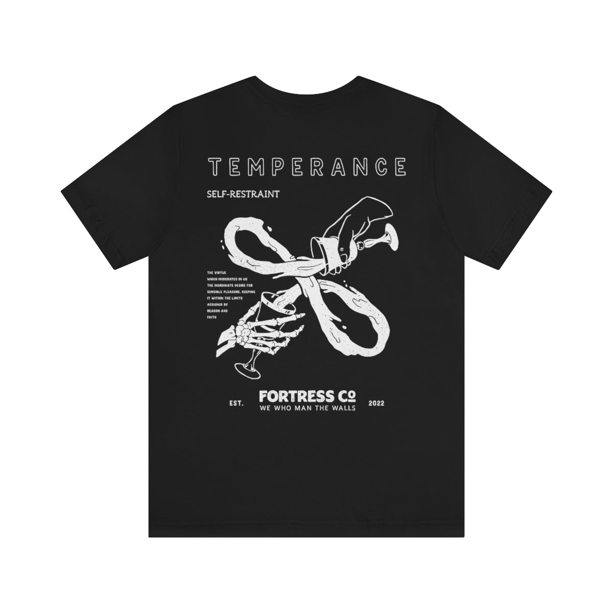 Temperance - Unisex Short Sleeve Tee