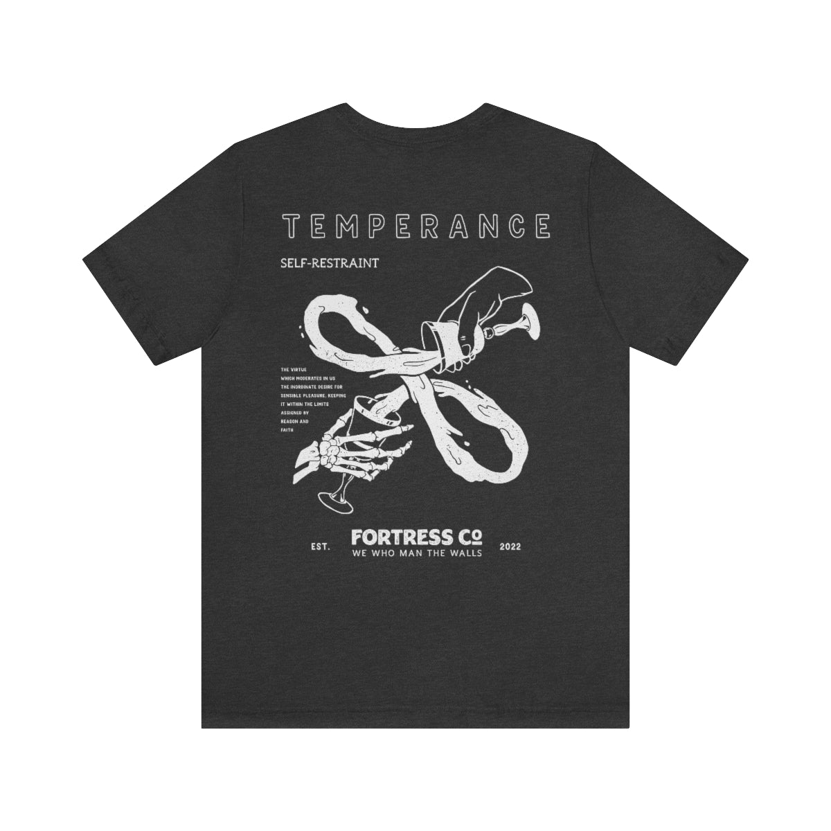 Temperance - Unisex Short Sleeve Tee