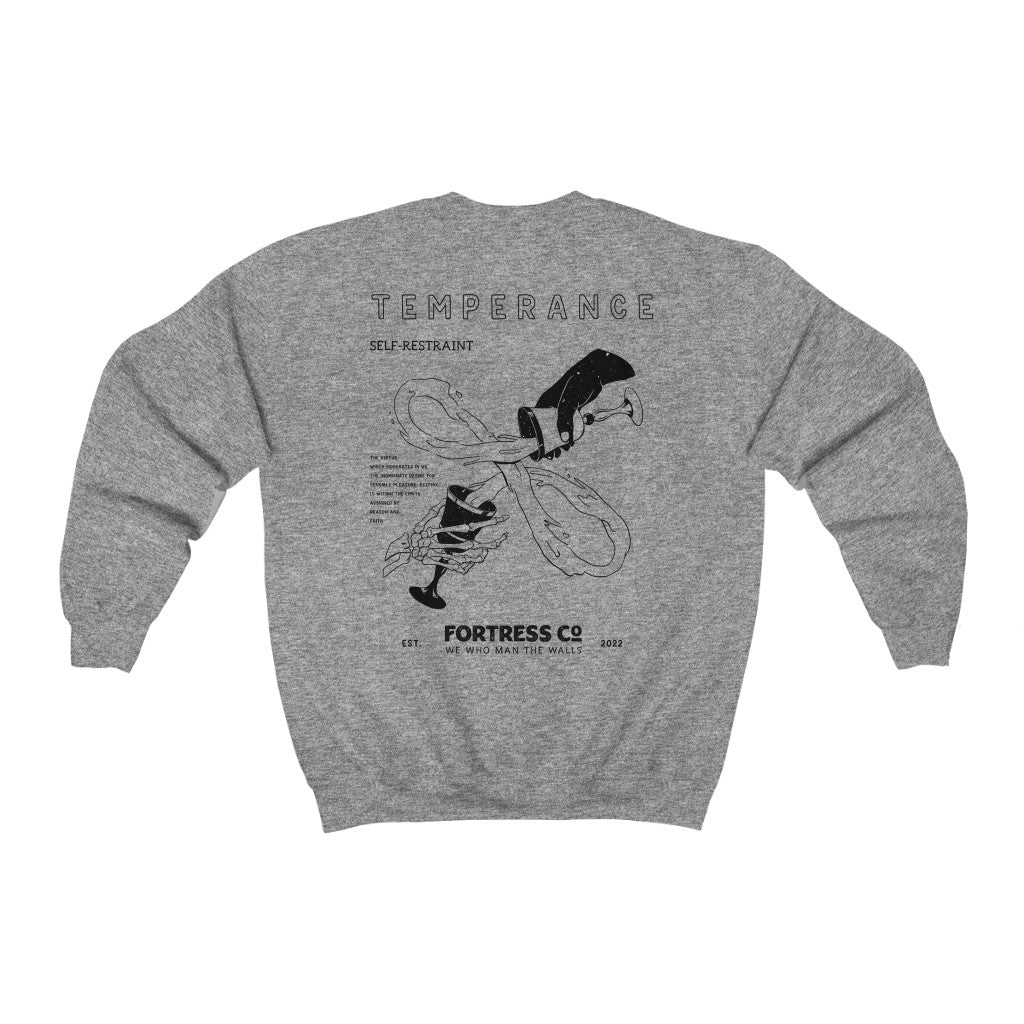 Temperance - Unisex Heavy Blend™ Crewneck Sweatshirt