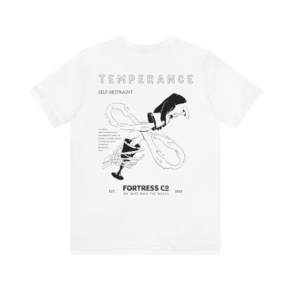 Temperance - Unisex Short Sleeve Tee